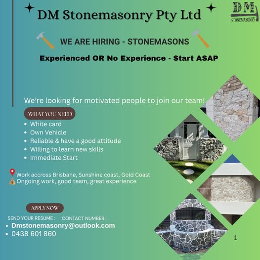 DM Stonemasonry craft